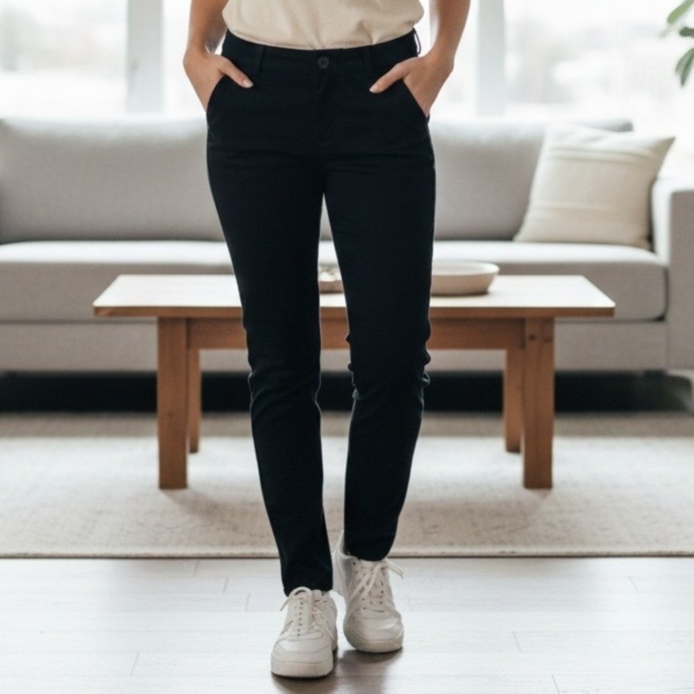 Banana Republic Sloan Pants Black Slim Fit Tailored Ankle‎ - Size OP